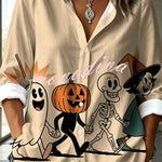 Halloween Shirts Featuring Ghosts and Spooky Designs.