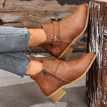 Noelle Buckle Boots