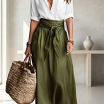 Aurelia  Vintage Two-Piece Maxi Set