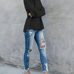 Bonnie | Women's Ribbed Knit Turtleneck Sweater