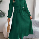 Lauren Ryan | Pleated Midi Dress For Women