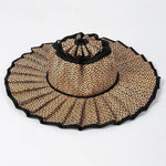 Stylish Foldable Sun-protective Woven Casual Straw Hat