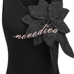 Flora 3D Beaded Floral Top