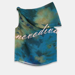 Ione Chiffon Ombr¨¦ Print Cowl Neck Top and High Rise Maxi Skirt Set with Scarf
