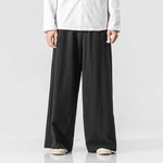 Linen Casual Loose Sports Wide-leg Pants