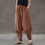 Casual Breathable Loose-fitting Meditation Pants
