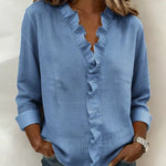 Chloe | Lightweight V-Neck Blouse