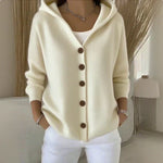 Zoé™ - Soft Knit Cardigan with Hood