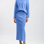 Zeagoo Women's Casual Loose Fashion Long Skirt Two-piece Set