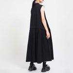 Fake Two Piece Irregular Vest Dress