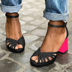 Bicolored All Day Comfort Heels