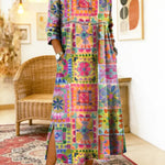 Colette | Ethnic Print Dress