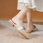 Bellamy Heeled Mules