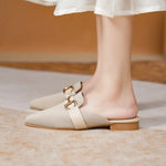 Bellamy Heeled Mules