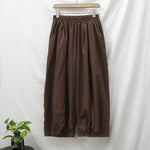 Cotton And Linen Loose Wide-leg Casual Big Bloomers