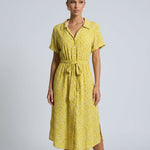 Lily Hargreaves | Floral Midi Shirt Dress For Women