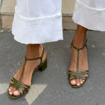 Allegra | Gold Sandals for Everyday Elegance