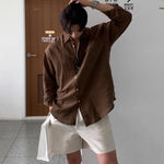 Linen Casual Beach Shorts