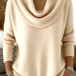 Marie™ | Women's Cowl Neck Knit Sweater