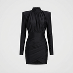 Elise Alderton | Long Sleeve Ruched Mini Dress For Women