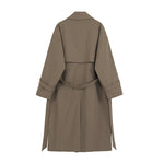 Double-breasted Mid-length Trench Coat
