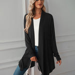 Zeagoo Women's Cable Knit Oversized Dressy Cardigan Jackets Long Sleeve Cardigan Sweaters