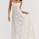 Hannah Stanhope | Butterfly Lace Maxi Dress For Women