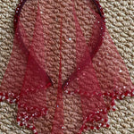 Breathable Red Semi-coverage Headband