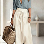 Aurelia  Vintage Two-Piece Maxi Set