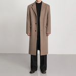 Mid-length Loose Woolen Coat