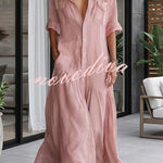 Cloud-Soft Shirt Dress: A Timeless Silhouette