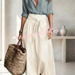Aurelia  Vintage Two-Piece Maxi Set