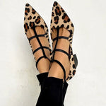 Franca™ | Heeled Shoes with Leopard Strap