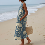 Beille | Boho Midi Dress