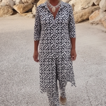 Claudia | Button-front set