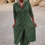 Claudia | Button-front set