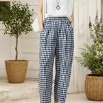 Auralis | Gingham Trousers