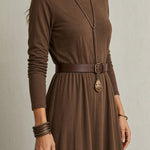 Abigail | Lace-Hem Maxi Dress