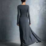 Naiara™ | Maxi dress with side knot