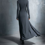Fiora ❘ Long dress with side knot