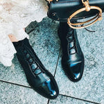 Hadley | Lace-Up Cap Toe Boots