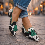 Ondine | Pointed Flats with Tassels