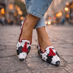 Dianna | Loafers with Tassels and Animal Print