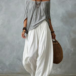 Genevieve | Relaxed Off-Shoulder Two-Piece Set