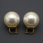 High Quality French Oversized Pearl Earrings