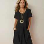 Oriane | Fluid Casual Maxi Dress-
