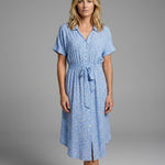 Lily Hargreaves | Floral Midi Shirt Dress For Women