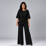 Lorna | Draped Waist Two Piece Set