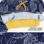 KZZ Quick-Drying Beach Swim Trunks