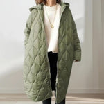 Priscilla - Parka with hood and careful detailing